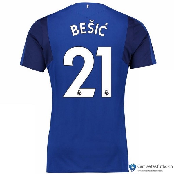 Camiseta Everton Primera equipo Besic 2017-18